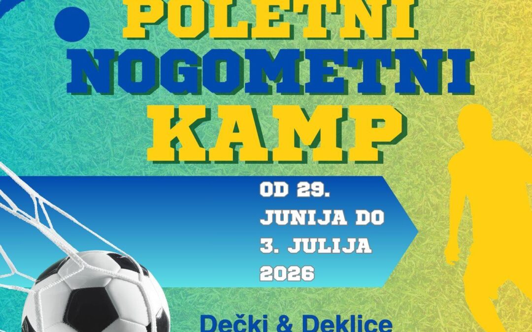 POLETNI NOGOMETNI KAMP 2026